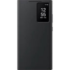 Flex Armor Leather Ultra Hybrid for Samsung Galaxy S22 Ultra S-View Wallet Phone Case,Protective Cover with Smart Small Screen View,Finger Tap Control,Card Holder Pocket