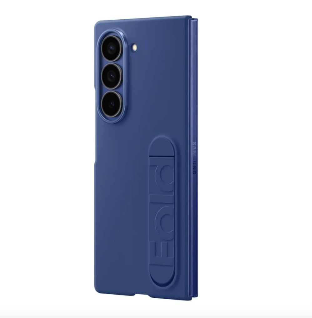 Melomon Ultra Hybrid Case Compatible with Samsung Galaxy Z Fold 6 5G (2025) with Hinge Protection, Kickstand, Front Screen Protector, Shockproof Silicone Back Cover (Black)