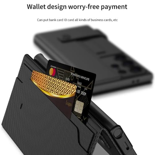 Samsung Galaxy S25 Ultra Premium Leather Wallet Case | Magnetic Flip Cover with Card Slots & Stand (Copy)