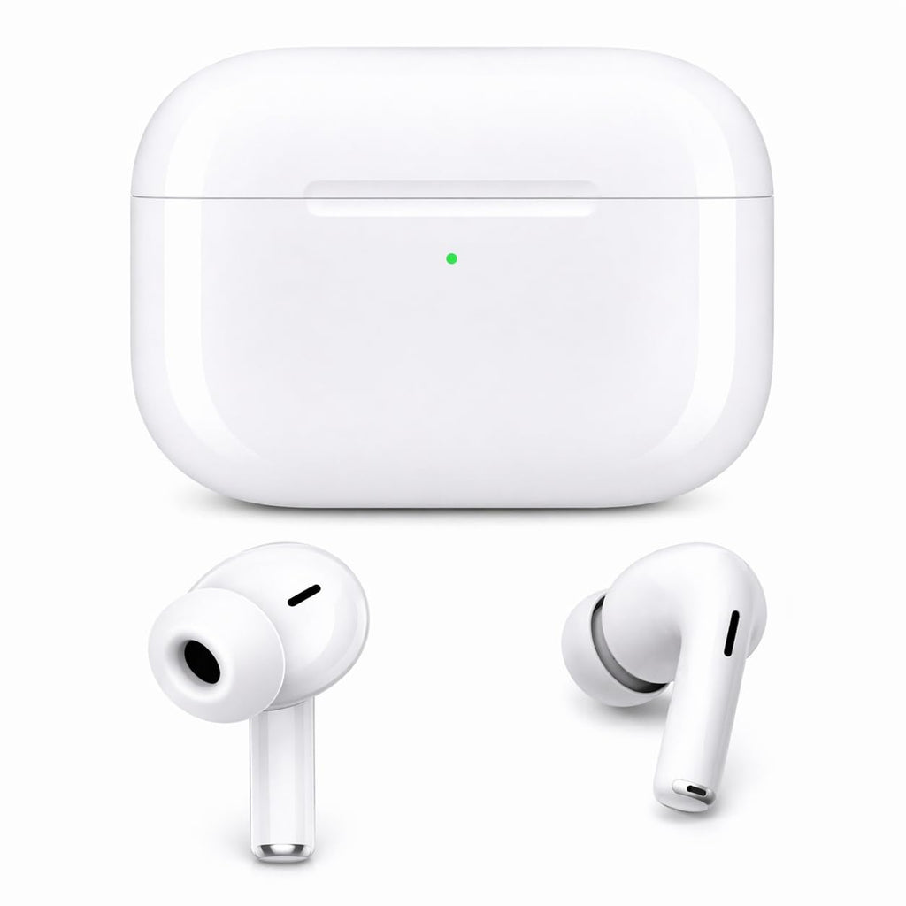 Wireless Earbuds (2nd Gen), Active Noise Cancellation, Bluetooth 5.3, High-Fidelity Sound, IPX7 Waterproof, 40-Hour Playtime, Wireless in-Ear Ear Buds Pro 2 for Apple iPhone/Android, White
