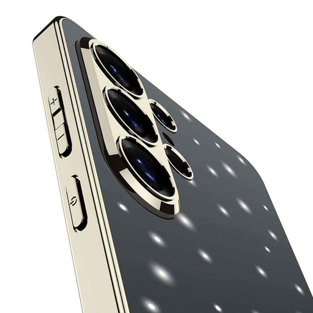 Samsung Galaxy S26 Ultra Crystal Hybrid Case – NFC Light Effects, AG Matte & Drop Protection
