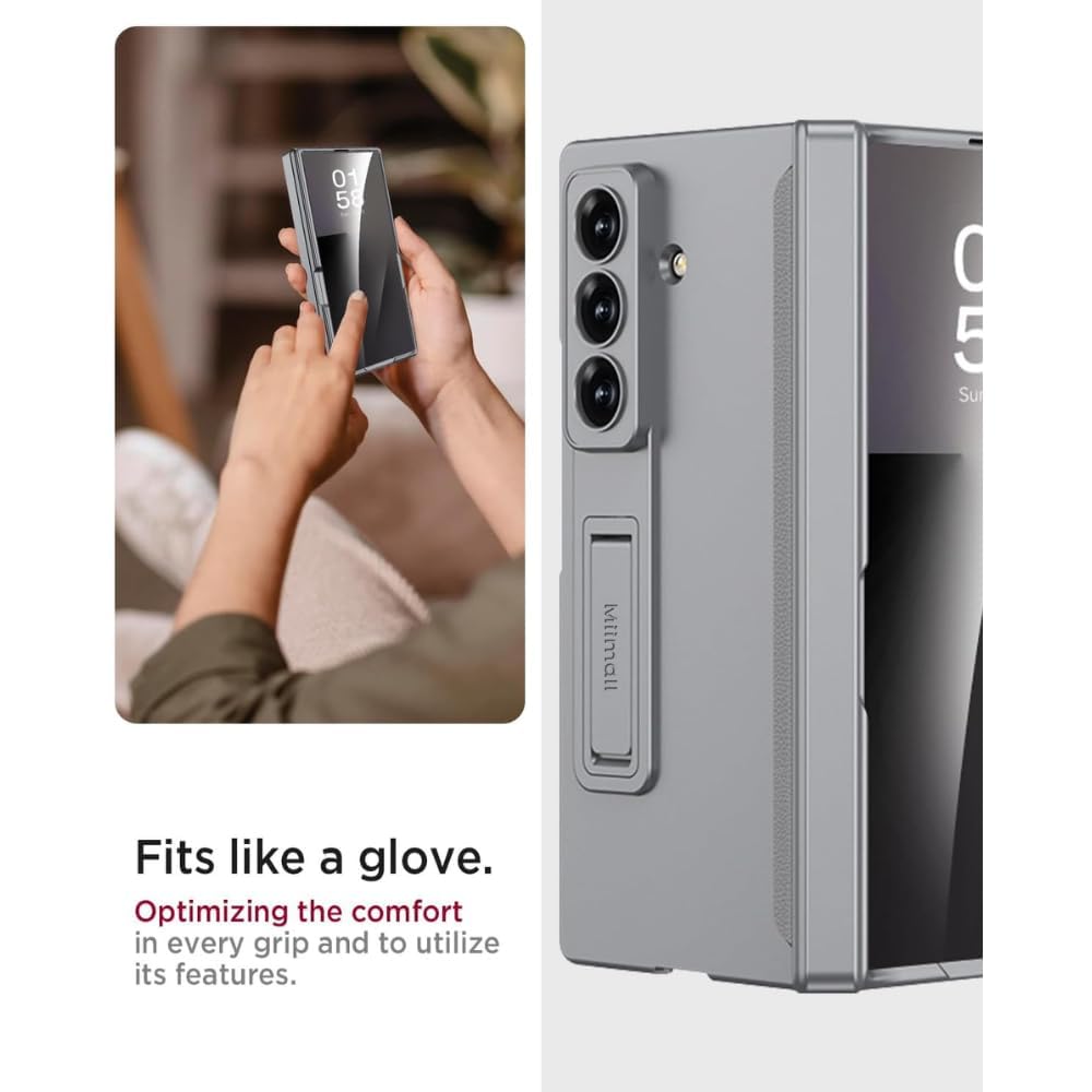 Flex Armor Ultra Hybrid Case for Samsung Galaxy Z Fold 7 | Magnetic Hinge Protection, Adjustable Kickstand & Screen Guard