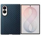 Ultra Hybrid Compatiible with New Samsung Galaxy Z Fold 8 / Wide Ultra Case (2026) Official Carbon Shield Phone Case, Sleek, Tough, Durable, Ultraslim, Free 2 Screen Protector, Black