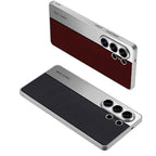 Flex Armor Pro Leather Series Case for Samsung Galaxy S26 Ultra | Premium Glossy Protective Cover