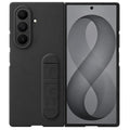 Ultra Hybrid Premium Original Front and Back Case Compatible with Samsung Galaxy Z Fold 8 Ultra (2026) Case/Cover with Stand Protection | Silicone Cover with Kickstand, Black