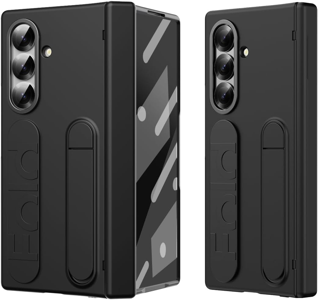 Samsung Galaxy Z Fold 7 Military-Grade Case – Front Screen Protection & Adjustable Kickstand