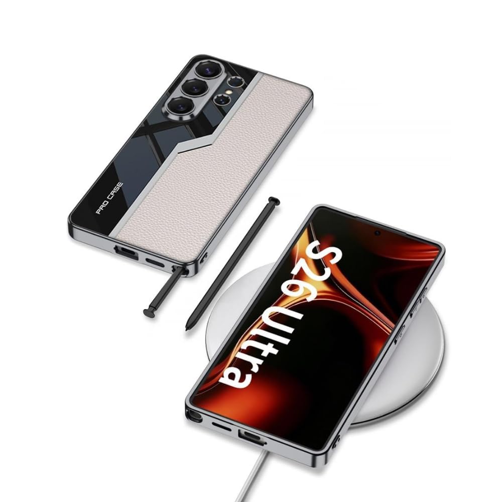 Premium Quantum Leather Case for Samsung Galaxy S26 Ultra | Luxury Protective Cover