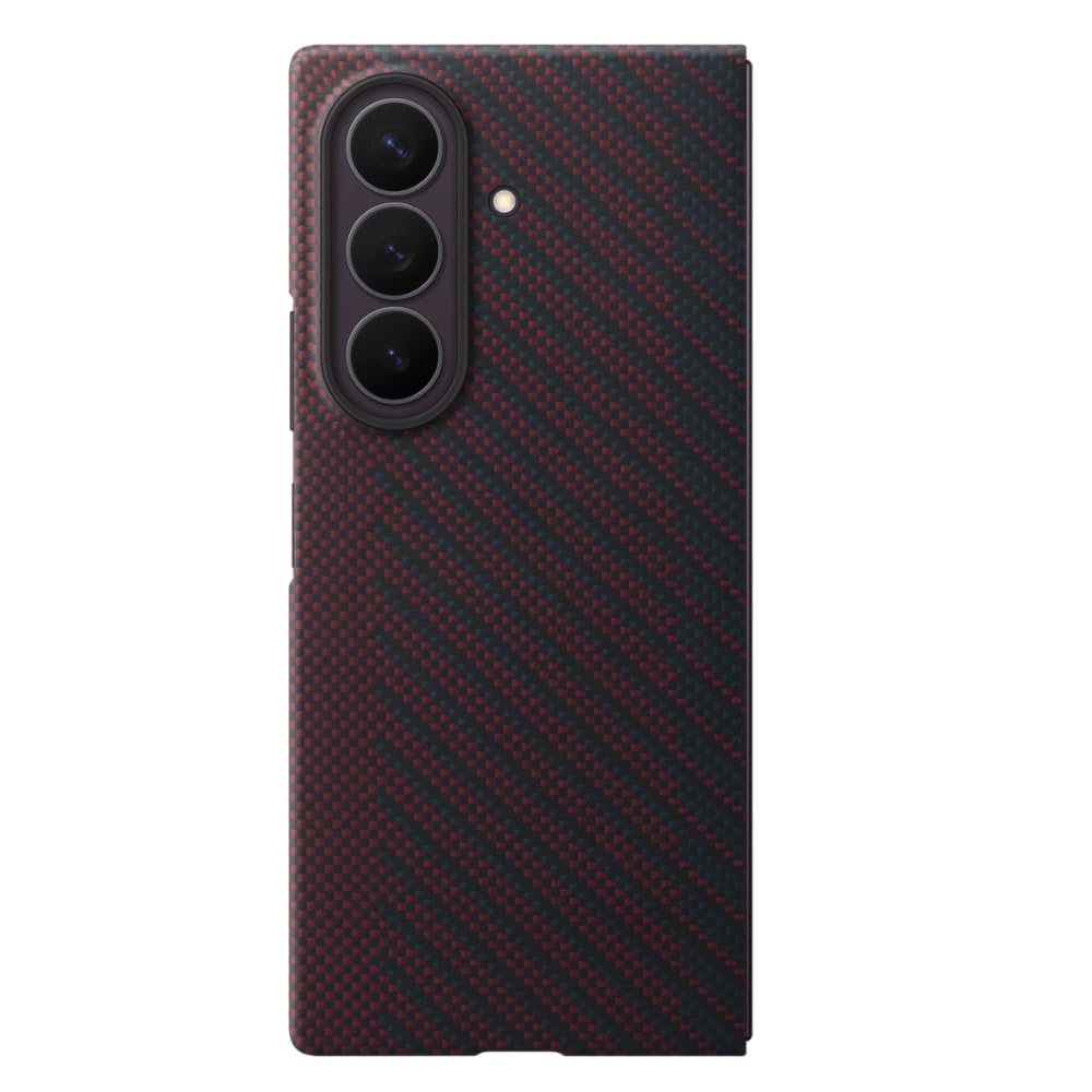 Flipkit Carbon Shield Ultra Hybrid Case Compatible with Samsung Galaxy Z Fold 8 Ultra (2026) | Ultra Slim, Tough Protection | Includes 2 Screen Protectors, Black