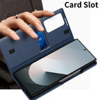 Flex Armor Smart View Wallet Case for Samsung Galaxy Z Fold 7 | NFC Display Window, Card Holder & Kickstand