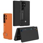 Samsung Galaxy S26 Ultra Premium Leather Wallet Case | Magnetic Flip Cover with Card Slots & Stand