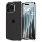 Spigen Liquid Crystal Back Cover Case for iPhone 16, Clear Transparent, Flexible Protection - TPU | Crystal Clear