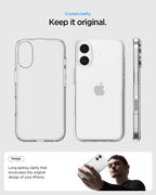 Flex Armor iPhone 17 Clear Case | Crystal Transparent Hybrid Back Cover | TPU + Polycarbonate Shockproof Protection