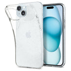 Spigen Liquid Crystal Back Cover Case for iPhone 16, Clear Transparent, Flexible Protection - TPU | Crystal Clear