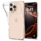 Spigen Liquid Crystal Back Cover Case for iPhone 16, Clear Transparent, Flexible Protection - TPU | Crystal Clear
