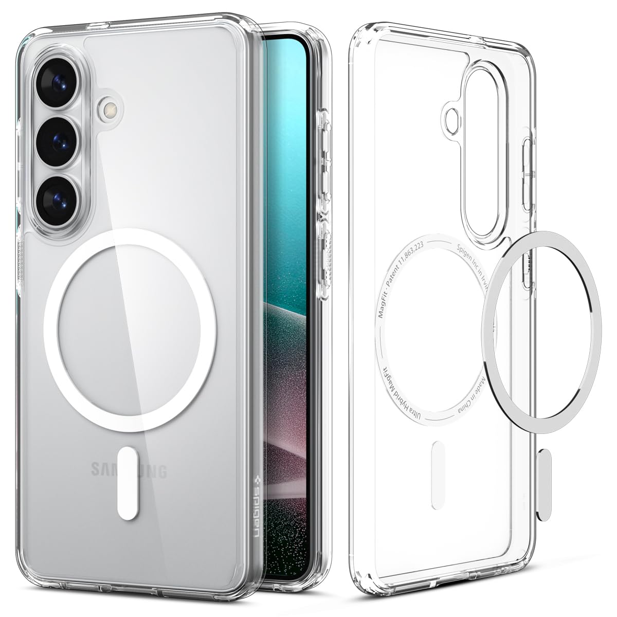 Spigen Ultra Hybrid MagFit | Samsung Galaxy S26 Ultra Case [Mil-Grade Certified Drop Protection] Galaxy S26 Ultra Back Cover | TPU+PC - Neo One