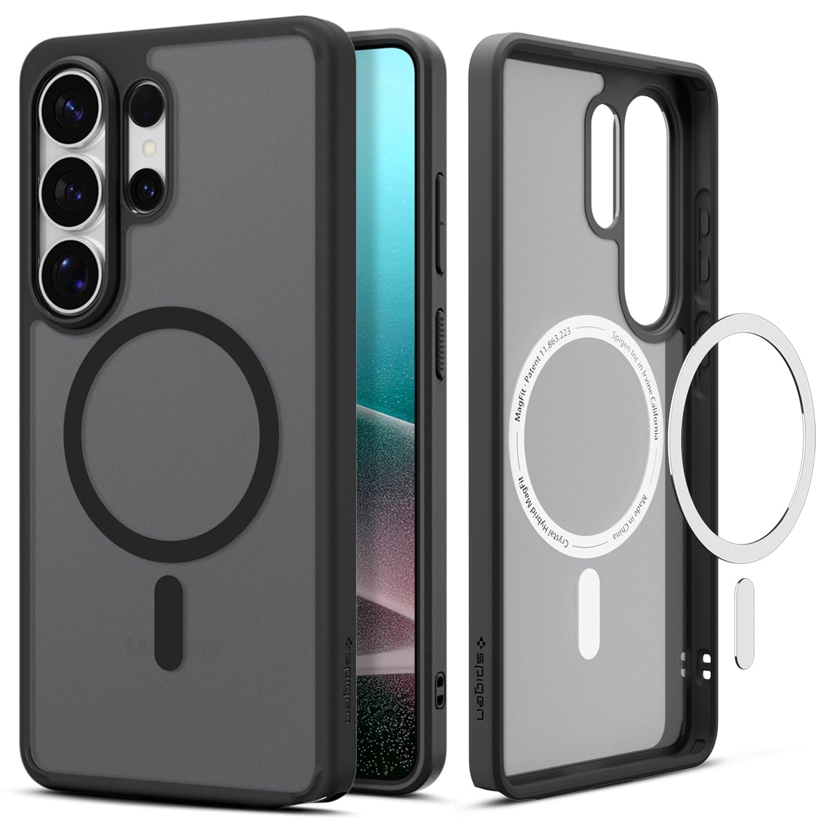 Spigen Ultra Hybrid MagFit | Samsung Galaxy S26 Ultra Case [Mil-Grade Certified Drop Protection] Galaxy S26 Ultra Back Cover | TPU+PC - Neo One