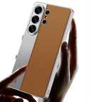 Flex Armor Pro Leather Series Case for Samsung Galaxy S26 Ultra | Premium Glossy Protective Cover