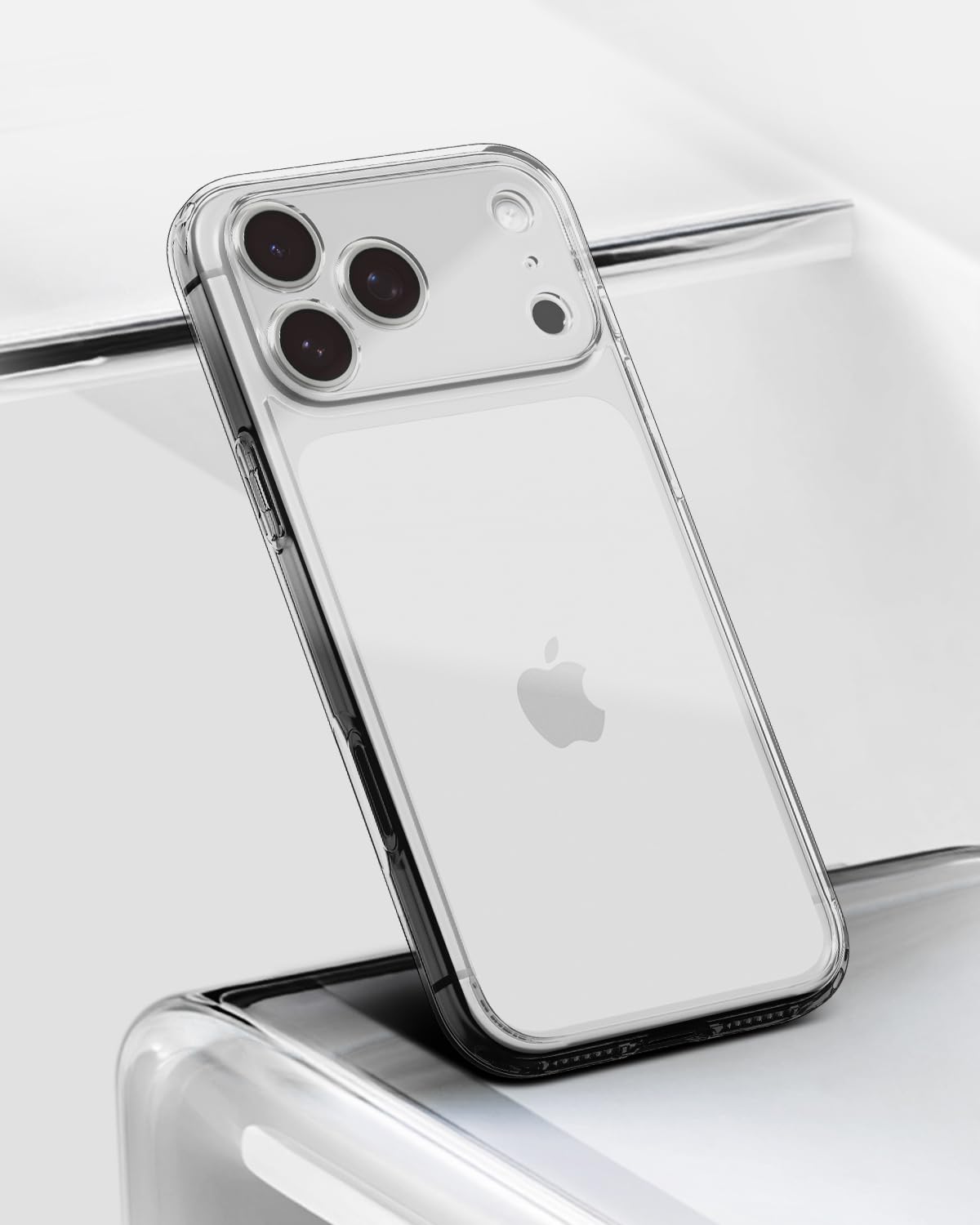 Spigen Ultra Hybrid Back Cover Case Compatible with iPhone 17 Pro (TPU + Poly Carbonate | Crystal Clear)