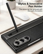 Flex Armor Leather Hinge Protection + S Pen Case Compatible with Samsung Galaxy Z Fold 8 Ultra