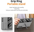 Samsung Galaxy Z Fold 7 Military-Grade Case – Front Screen Protection & Adjustable Kickstand