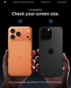 Spigen EZ Fit Tempered Glass Screen Protector Guard For iPhone 17 Pro Max / 16 Pro Max [2 Pack]