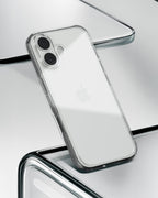 Flex Armor iPhone 17 Clear Case | Crystal Transparent Hybrid Back Cover | TPU + Polycarbonate Shockproof Protection