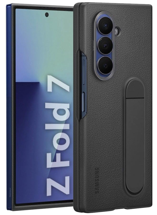 FlexArmor Kindsuit Leather Case for Samsung Galaxy Z Fold 7 | Built-In Screen Protector, Kickstand & Slim Protection