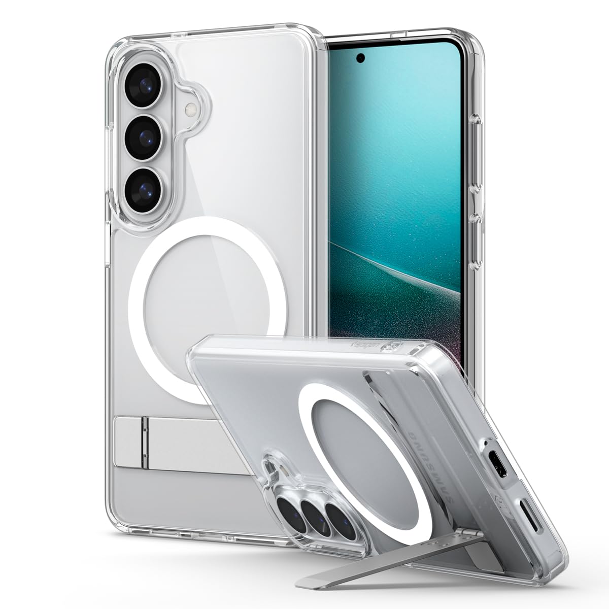 Spigen Ultra Hybrid MagFit | Samsung Galaxy S26 Ultra Case [Mil-Grade Certified Drop Protection] Galaxy S26 Ultra Back Cover | TPU+PC - Neo One