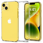 Spigen Liquid Crystal Back Cover Case for iPhone 16, Clear Transparent, Flexible Protection - TPU | Crystal Clear