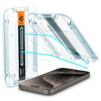 Spigen EZ Fit Tempered Glass Screen Protector Guard For iPhone 17 Pro Max / 16 Pro Max [2 Pack]