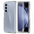 Spigen Ultra Hybrid Pro MagFit | Samsung Galaxy Z Fold7 Case [MagSafe] [Transparent] [Hinge Protection] Galaxy Z Fold 7 Back Cover | TPU+PC - Clear White