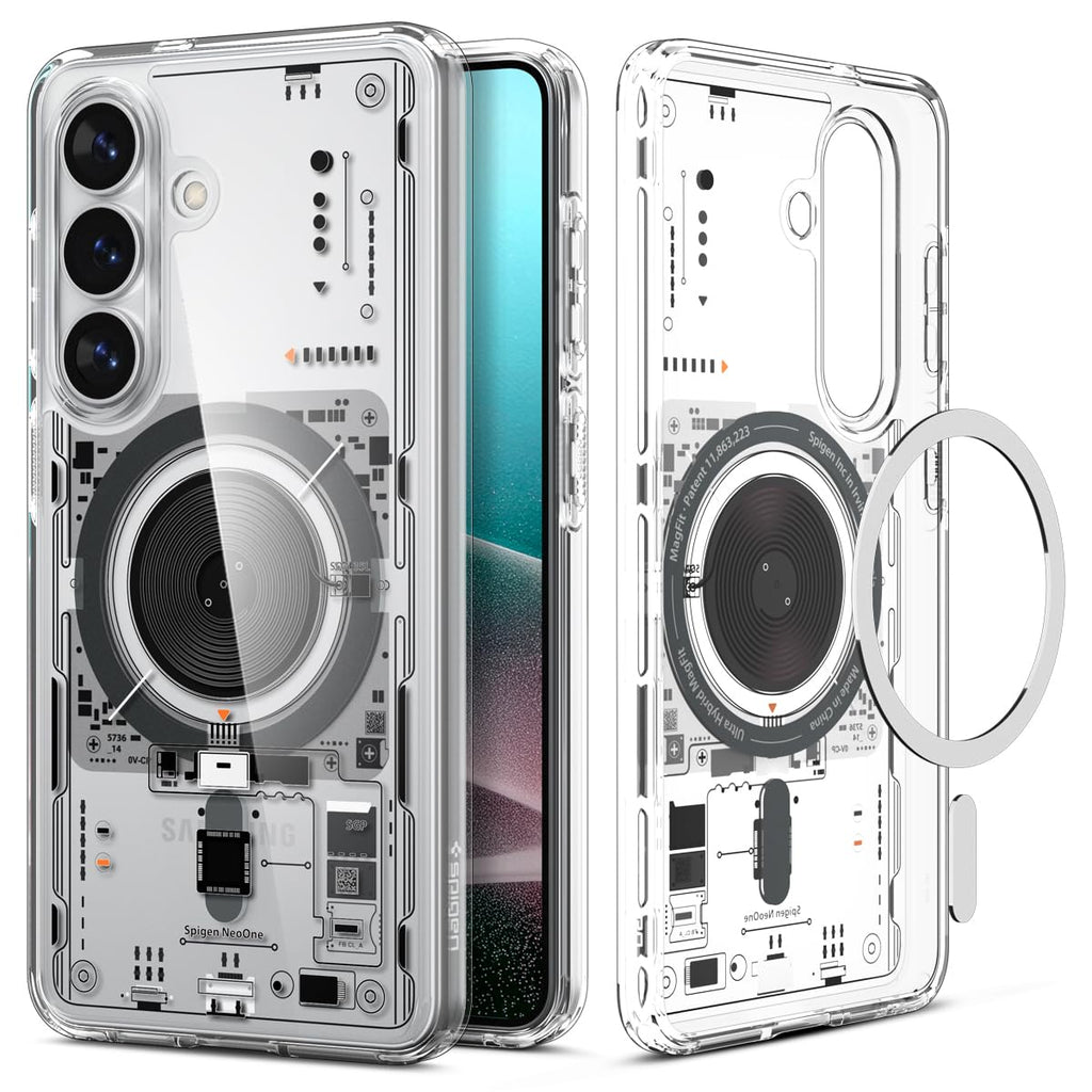 Spigen Ultra Hybrid MagFit | Samsung Galaxy S26 Ultra Case [Mil-Grade Certified Drop Protection] Galaxy S26 Ultra Back Cover | TPU+PC - Neo One