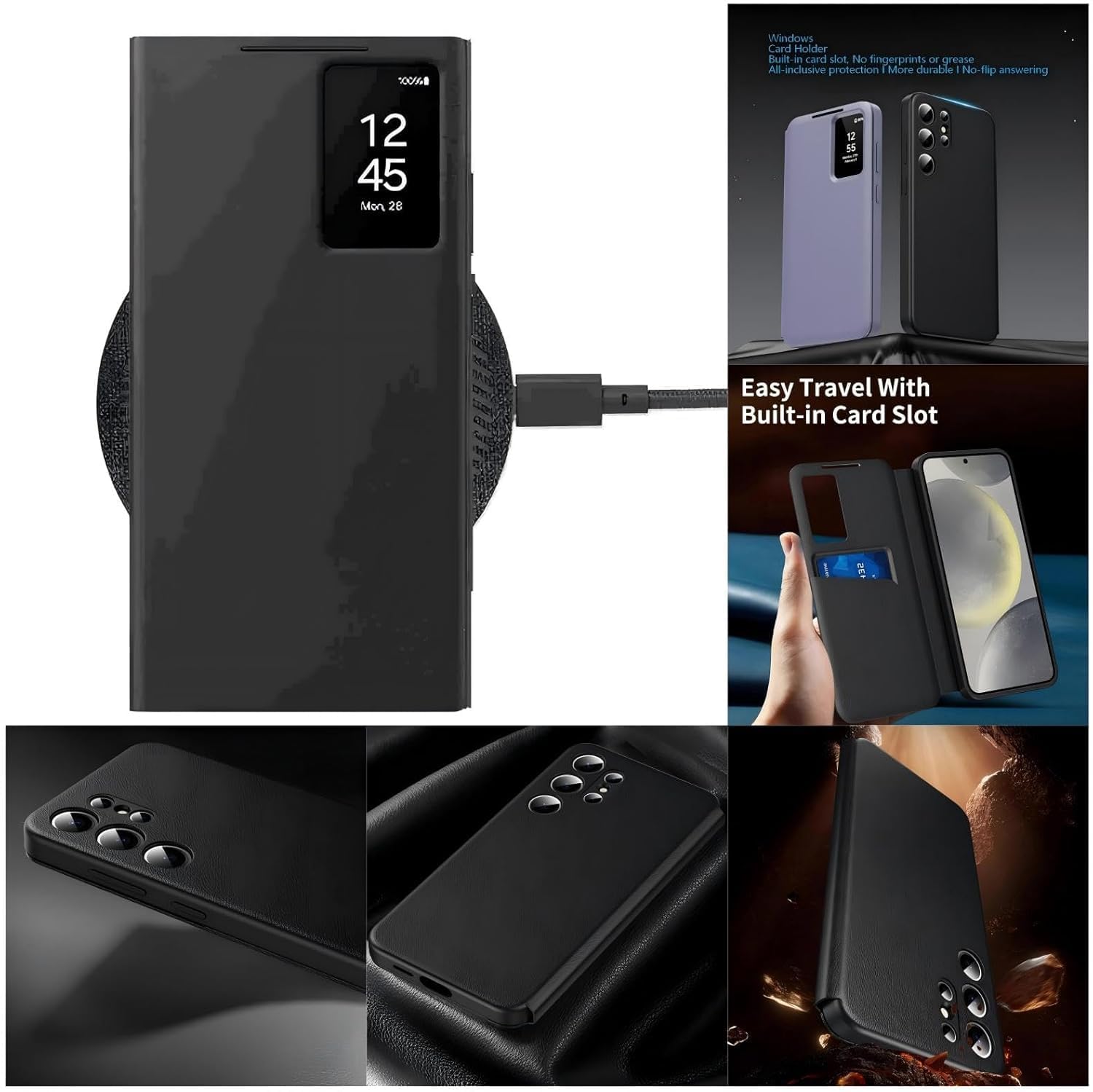 Samsung Galaxy S26 Ultra Smart View Wallet Case with NFC Display Activation