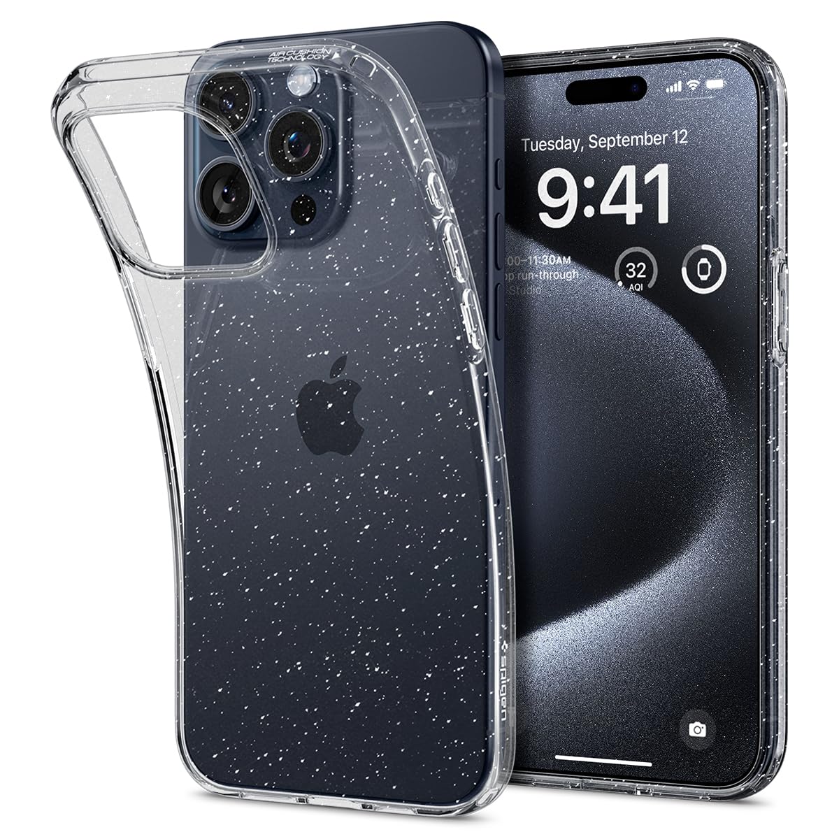 Spigen Liquid Crystal Back Cover Case for iPhone 16, Clear Transparent, Flexible Protection - TPU | Crystal Clear
