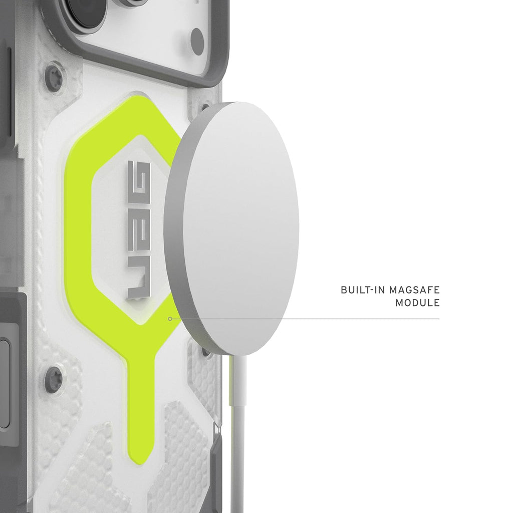 Flex Armor Magnetic Clear Case for iPhone 17 Pro & 17 Pro Max | Active Neo Glow