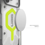 Flex Armor Magnetic Clear Case for iPhone 17 Pro & 17 Pro Max | Active Neo Glow