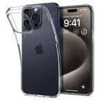 Spigen Liquid Crystal Back Cover Case for iPhone 16, Clear Transparent, Flexible Protection - TPU | Crystal Clear