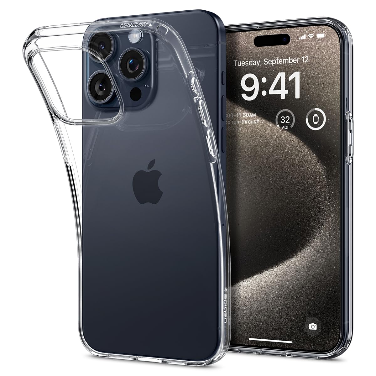 Spigen Liquid Crystal Back Cover Case for iPhone 16, Clear Transparent, Flexible Protection - TPU | Crystal Clear