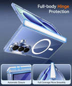 Flex Armor Magnetic Crystal Clear Case Compatible with Samsung Galaxy Z Fold 8 Ultra| Clear