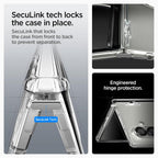 Spigen Ultra Hybrid Pro MagFit | Samsung Galaxy Z Fold7 Case [MagSafe] [Transparent] [Hinge Protection] Galaxy Z Fold 7 Back Cover | TPU+PC - Clear White