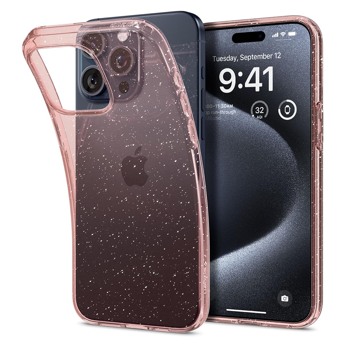 Spigen Liquid Crystal Back Cover Case for iPhone 16, Clear Transparent, Flexible Protection - TPU | Crystal Clear