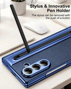 Flex Armor Leather Hinge Protection + S Pen Case Compatible with Samsung Galaxy Z Fold 8 Ultra