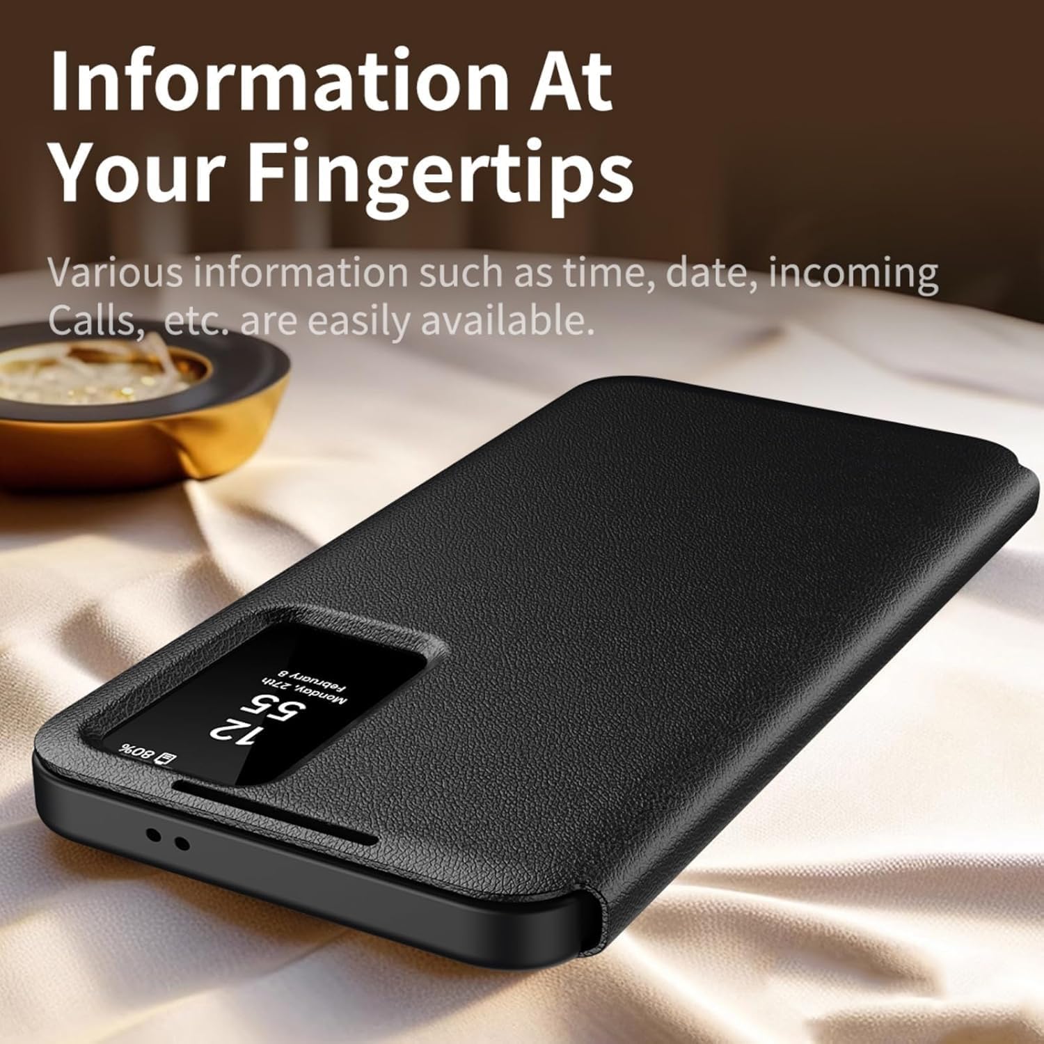 Samsung Galaxy S26 Ultra Smart View Wallet Case with NFC Display Activation