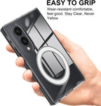 Ultra Hybrid Magnetic Case for New Samsung Galaxy Z Fold 8 5G (2026), Crystal Clear Shockproof Cover |Camera Guard| Hard PC Back | Wireless Charging