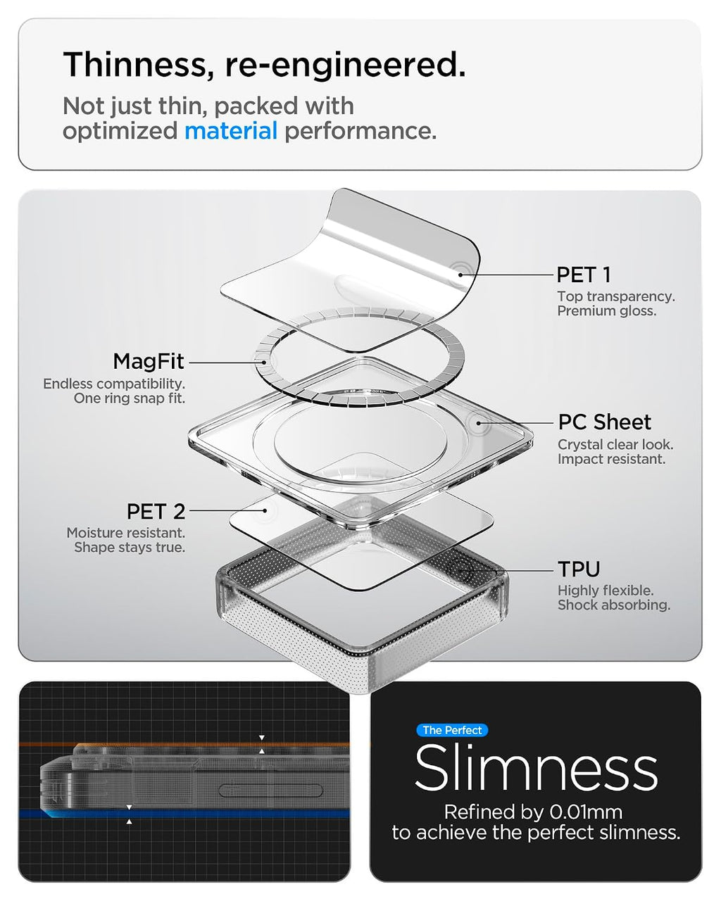 Spigen Ultra Hybrid MagFit | Samsung Galaxy S26 Ultra Case [Mil-Grade Certified Drop Protection] Galaxy S26 Ultra Back Cover | TPU+PC - Neo One