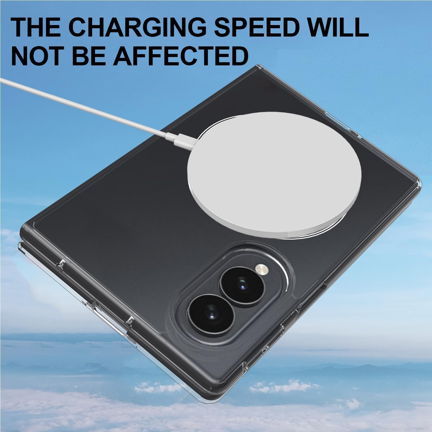 Ultra Hybrid Magnetic Case for New Samsung Galaxy Z Fold 8 5G (2026), Crystal Clear Shockproof Cover |Camera Guard| Hard PC Back | Wireless Charging