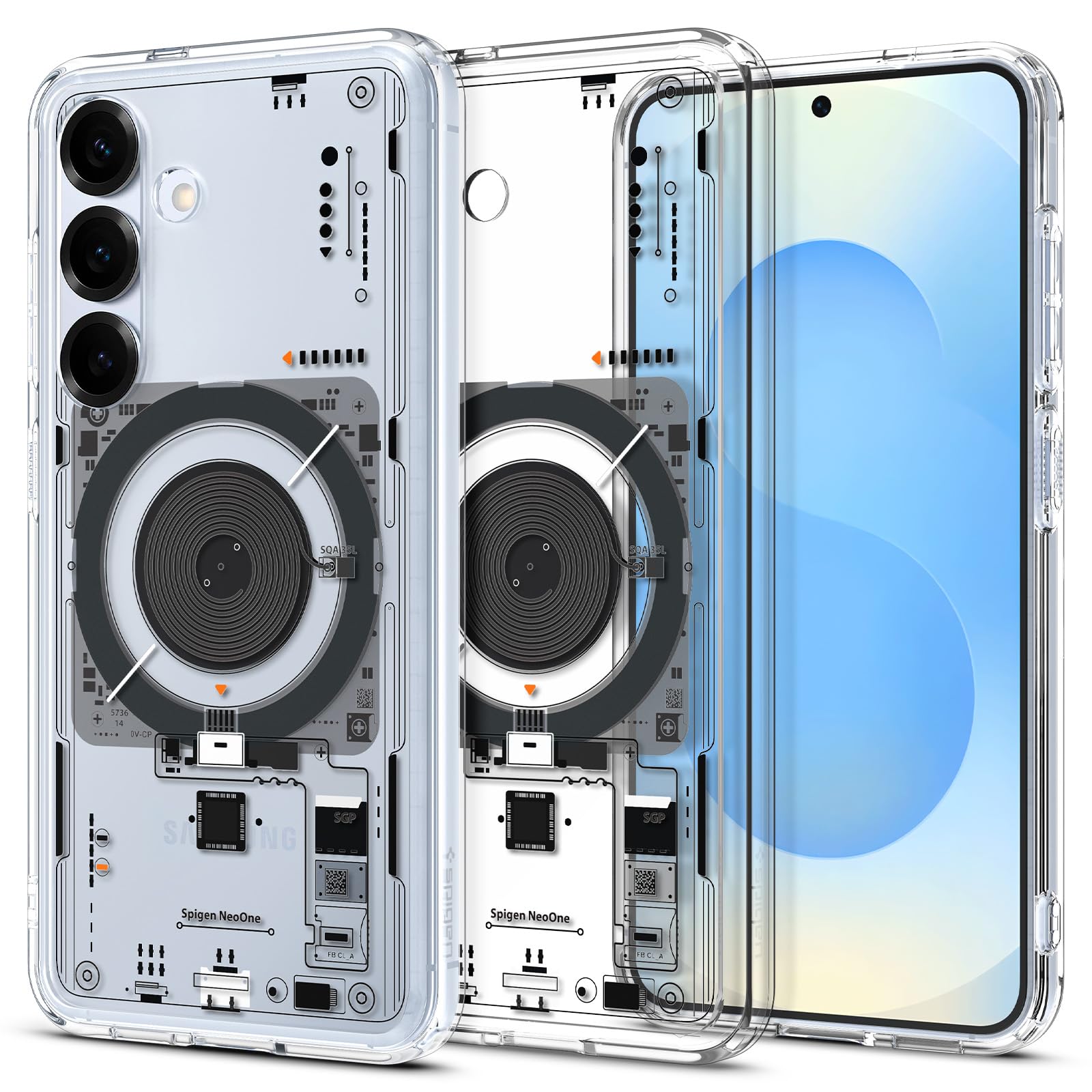 Spigen Ultra Hybrid MagFit | Samsung Galaxy S26 Ultra Case [Mil-Grade Certified Drop Protection] Galaxy S26 Ultra Back Cover | TPU+PC - Neo One
