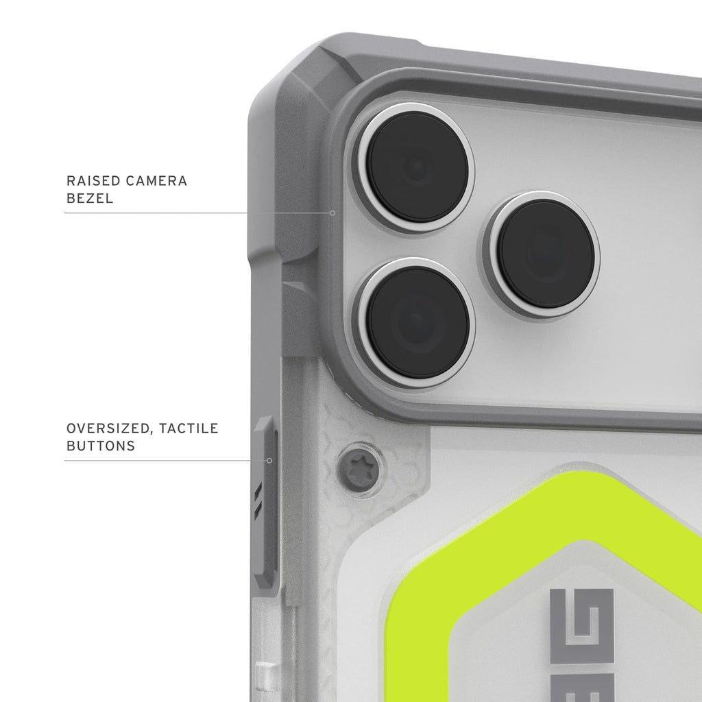Flex Armor Magnetic Clear Case for iPhone 17 Pro & 17 Pro Max | Active Neo Glow
