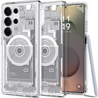 Spigen Ultra Hybrid MagFit | Samsung Galaxy S26 Ultra Case [Mil-Grade Certified Drop Protection] Galaxy S26 Ultra Back Cover | TPU+PC - Neo One