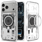 Spigen Ultra Hybrid MagFit Back Cover Case Compatible with iPhone 17 Pro Max (TPU + Poly Carbonate | Neo One)